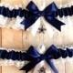 Dallas Cowboys Wedding Garter Set   Lace   Handmade  keepsake and toss NNWG