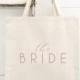 The Bride Tote - Mrs Tote - Bride Gift - Bride Bag - Bachelorette Party Tote - Bride Tote Bag - Bridal Shower Gift - Wedding Tote