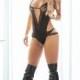 sexy lingerie hot black lace splice erotic lingerie teddy sexy costumes temptation , free size