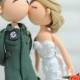 Fighter Pilot wedding cake topper
