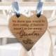 Personalised Wedding Memorial Sign - Personalized Reserved Seat Plaque In Loving Memory Family - Rustic Engraved Wooden Hanging Heart