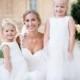 Madison-White Flower Girl Dresses-Rustic Flower Girl Dresses-Vintage girl dress-Country Dress-White Tulle dress-Birthday Dresses-Baptism