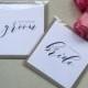 To my Bride / To my groom / Wedding day cards / bride and groom note set