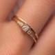 Diamond Wedding Ring / Gold Diamond Ring / Womens Wedding Ring / Diamond Wedding Rings / Wedding Bands / 14 Gold Engagement Ring For Women