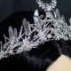 Diana Moon Goddess crown - Elven crystal tiara