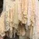 Glam Vintage Lace Wedding Dress