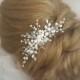 Bridal hair comb Bridal Headpiece Crystal Bridal Hair Piece Cristal Bridal Headpiece Crystal Wedding Hair Piece Wedding hair comb