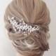 Wedding hair piece,Bridal Headpiece, bridal hair comb,wedding hair comb,bridal hair pin, bridal hair pins, Bridal Hair Vine