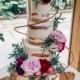 Cake spiral for that floating design. Cake flower garland. Metal support Armature for cakes.