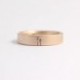 Unique Wedding Band Wedding Ring Engagement Ring with Pine Trees 14ct Rose Gold Woodland Wedding 4mm Wide