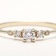 Engagement ring / 0.25 CT Diamond Engagement Ring / Engagement Ring for Women / Unique Engagement Ring