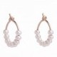 Baby Pearl Hoops - Natural Pearl Earrings - Bridesmaid Gift - Huggie Hoops - Dainty Hoop Earrings - Cartilage Hoops -  EAR010