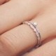 Art Deco Pave Eternity Wedding Ring / 14K Gold Diamond Marquise Matching Band / Stacking Diamond Wedding Band / Mothers Day Gift