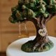 Tree Initial Wedding Cake Toppers / Wedding Cake Topper Garden  / Wedding / Rustic Wedding / Nature Wedding / Grow Old Along with me /