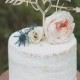 Personalized Woodland Wedding Cake Topper, Boho and Rustic Cake Topper