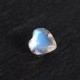 AAA Natural Moonstone Heart Shaped Rainbow Moonstone Faceted Cut 8mm
