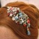 Alice in Wonderland Bridal Hairband, wedding hair accessories, bridal hair accessories, Kitsch Hairband, Fairy Tale Bride