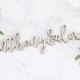 Couple's Name Sign, Wood Name Sign, Custom Wedding Sign, Custom Name Sign, Sweetheart Table Sign, Laser Cut Sign