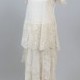 1930 Lace And Net Vintage Wedding Dress