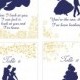 Story Book Quotable Table Numbers Select Your Quotable Cards 