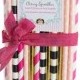 Kate Spade inspired party -Gold Straws *Hot Pink Pink & Gold Party, Hot Pink Straws, Gold Straws, Pink and Gold Baby Shower, Pink Wedding