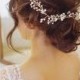 Bridal Hair Vine Rose Gold Wedding Hair vine Bridal hair accessories Wedding Hair Accessories Rose Gold Bridal Hair Vine Bridal Hair piece