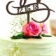 Cake Topper W Сake topper Rustic weding Cake Topper Personalized cake topper date Initial cake topper wood letter W Cake toppers for wedding