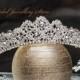 Bridal Tiara,Silver Tiara,Crystal Bridal Crown,Wedding Tiara,Wedding Hair Accessory,Wedding Headpiece,Bridal Hairpiece,Swarovski Crystals !
