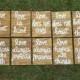 Wedding Aisle Signs, 1 Corinthians 13 Wedding Signs, Love is Patient, Love is Kind, Hand Painted Wood Wedding Signage