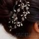 Beach wedding hair accessories bride