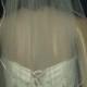 Ivory veil Diamante Rhinestone edged wedding veil 1 Tier 30" Elbow length . Other colour's white, Pale Ivory. FREE UK POSTAGE
