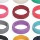 Big SALE Silicone Rings For Women, Women's Silicone Wedding Band Ring -Great for gym, sports, style, beach, engagement, active. Rubber Rings