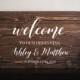 Wedding welcome sign wood ,wedding sign wood,Wooden Welcome Sign, Wedding Sign,Welcome Wedding Signs, Wooden Wedding Signs