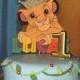 Lion king custom cake topper