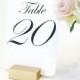 Set of 25 Gold Wedding Table Card Holders Table Number Holders  for Restaurants, Weddings, Banquets by Gallery360Designs