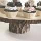 Rustic Cake Stand, Wooden Cake Stand, Cupcake Stand, Rustic Wedding Cake Stand, Cake Stand, Wood Slice Cake Stand