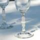 Champagne Flutes Beaded In Silver And Glass Pearl  Wedding Table Settings BUDGET BRIDE And GROOM Toasting Glasses