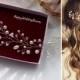 Wedding headpiece, Bridal hair vine, Wedding accessory, Hair vine, Pearl beads Svarowski cristals hair vine, Bridal beauty