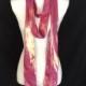 Sparkly Pink Sash, Extra Long Pink Scarf, Fuchsia Sash for Bridesmaids, Pink Long Skinny scarf, Sparkly Bow Scarf  Extra Long Scarves