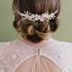 Wedding Hair Piece, Wedding headpiece, bridal headpiece, bridal comb, floral bridal comb, flower hair vine, wedding hair piece, VIOLETTA