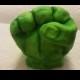 Hulk Fondant Hand Fist Cake Topper Super Hero Incredible Hulk Cake Topper