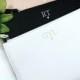 Personalised Clutch Bag with Initials, Custom Monogram Clutch Bag, Bridesmaid Gift