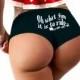 Oh What Fun It Is To Ride Panties Sexy Christmas Gift Funny Naughty Slutty Booty Shorts Bachelorette Party Lingerie Womens Underwear