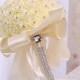 Handmade Bridal Bouquet Beauty Foam Roses Bride Flower Wedding Party Accessory!
