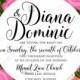 Rose wedding invitation card printable template PDF template 5x7 in PDF download