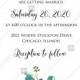 Wedding invitation set watercolor blush pink rose greenery card template PDF 5x7 in create online
