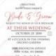 Wedding invitation set tropical palm leaves hawaii aloha luau hibiscus flower PDF 5x7 in create online