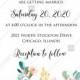 Wedding invitation set blush pastel peach rose peony sakura watercolor floral marriage PDF 5x7 in wedding invitation maker