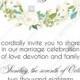 Wedding invitation set white rose peony herbal greenery how to make a wedding bouquet PDF 5x7 in invitation editor