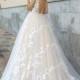 Floral Wedding Dress Boho Wedding Dress Lace Wedding Dress Bohemian Wedding Dress Tulle Wedding Dress Beach Wedding Dress A Line Gown 2020